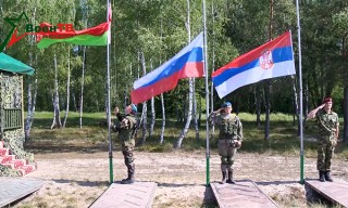 Началось совместное белорусско-российско-сербское учение «Славянское братство – 2017»