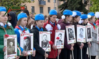 В Минске 9 мая прошла акция «Беларусь помнит»