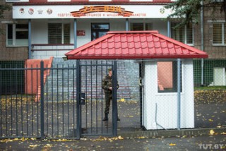 Солдатские матери в учебном центре