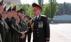 Представление нового начальника Военной академии