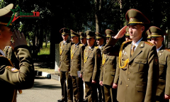 Выпуск прапорщиков в 72 ОУЦ