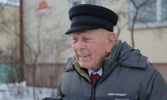 Поздравление ветерана Назаренко со 100-летием