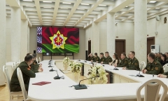 Чествование офицеров органов идеологической работы Вооруженных Сил