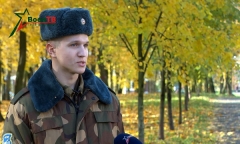 Военнослужащий делится впечатлениями от армии