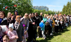 Атмосфера праздника в парке имени Павлова