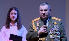 Воины-интернационалисты в гостях у школьников