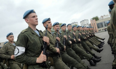 Подготовка к параду в честь Дня Независимости