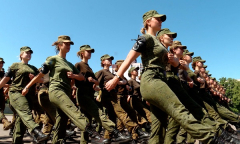 Подготовка к военному параду продолжается