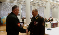 Вручение юбилейных медалей «80 лет освобождения Беларуси от немецко-фашистских захватчиков»